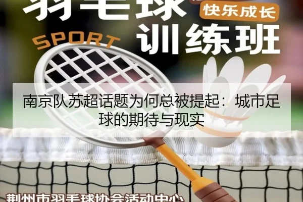 南京队苏超话题为何总被提起：城市足球的期待与现实